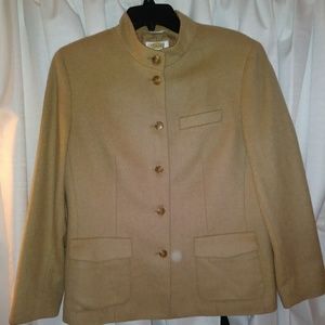 Talbot Petite sz 10 Camel jacket
